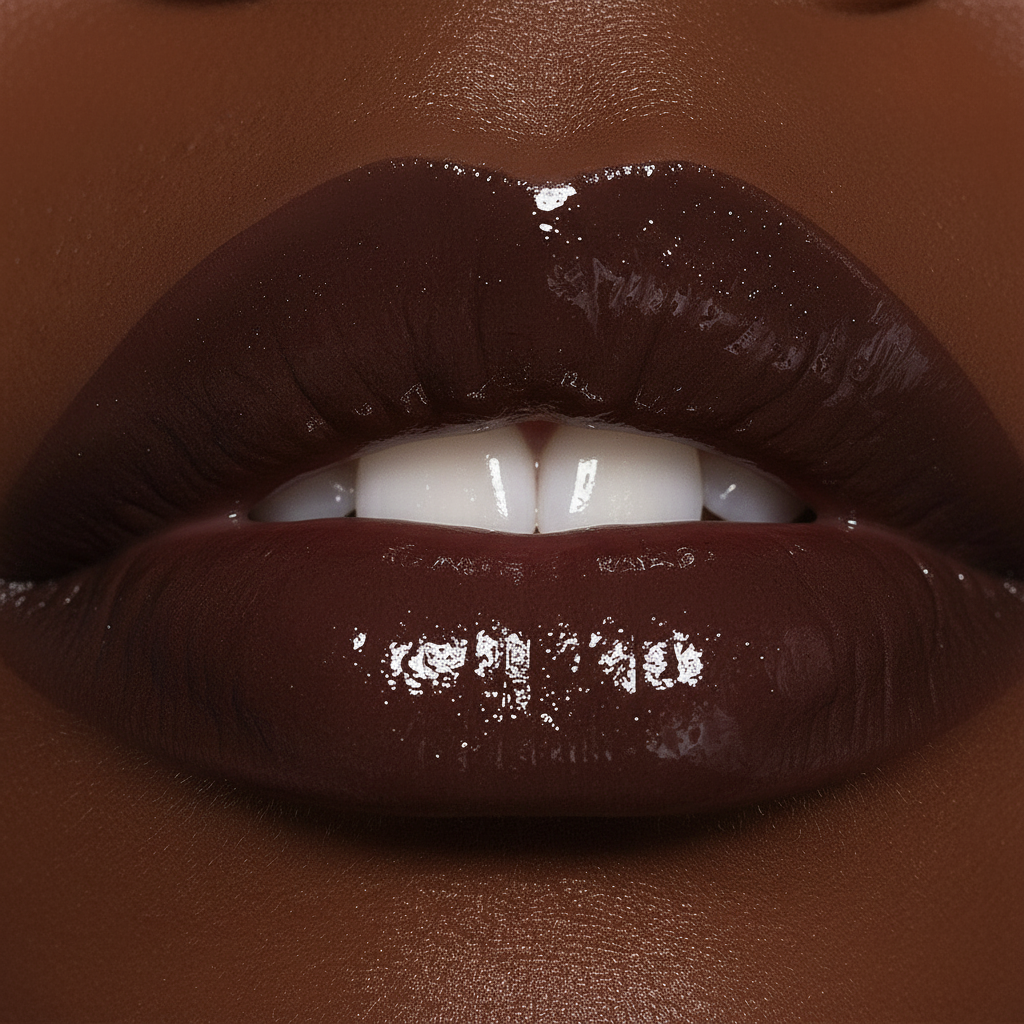 Makeup Scientist Nude Lip Gloss - shade swatch
