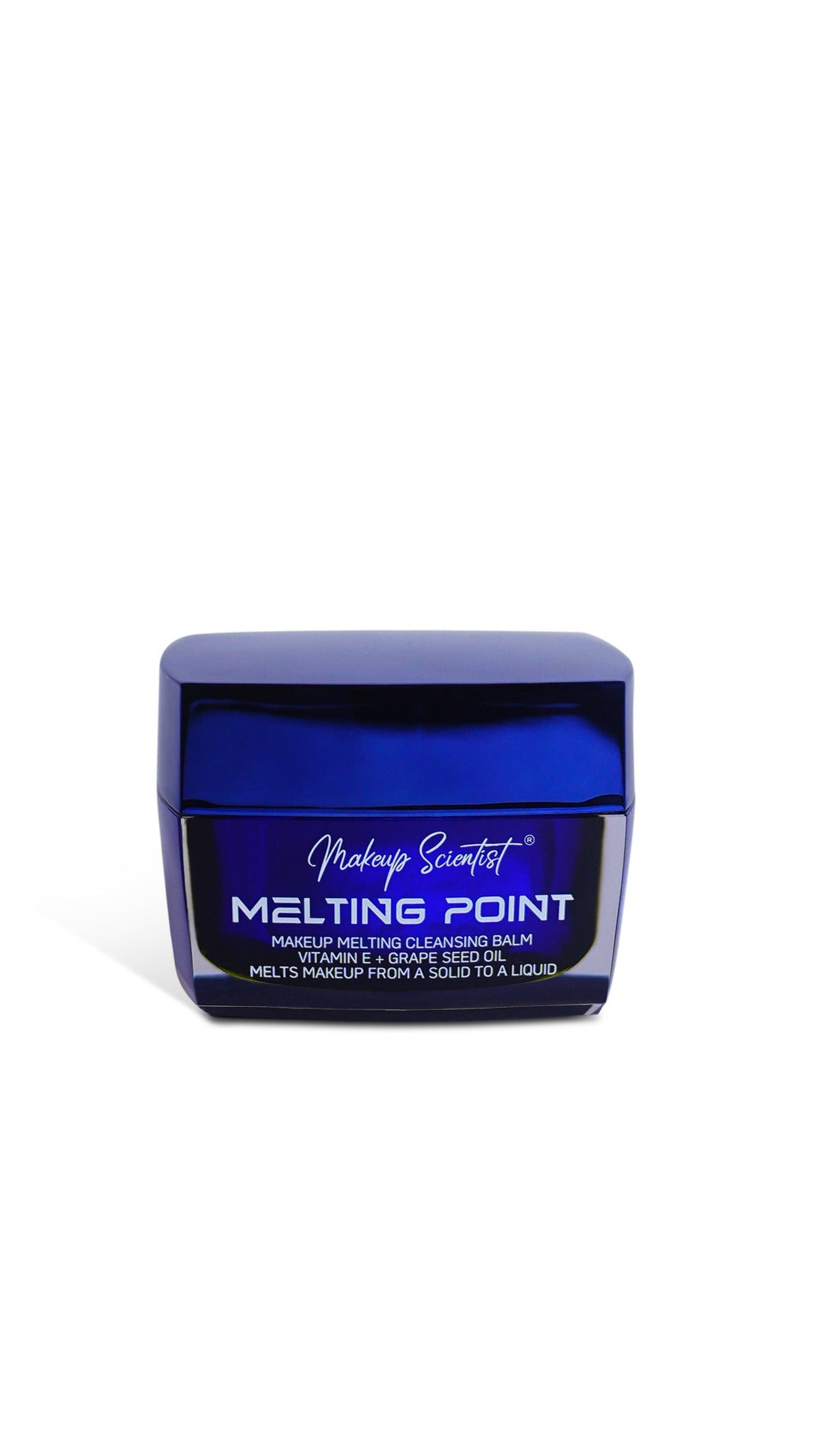 Melting Point cleansing balm by Makeup Scientist - dissolves makeup effortlessly
