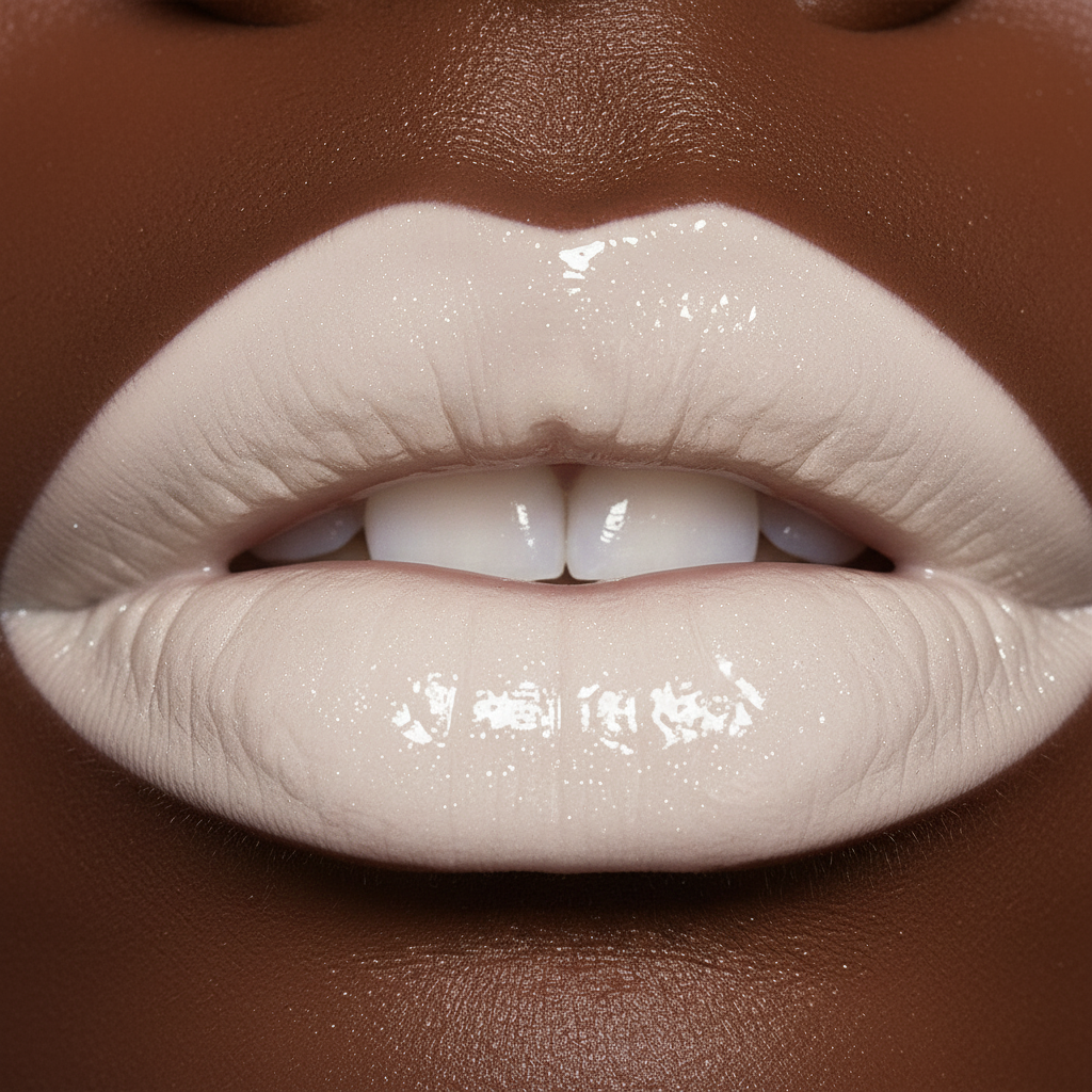 Makeup Scientist Nude Lip Gloss - shade swatch
