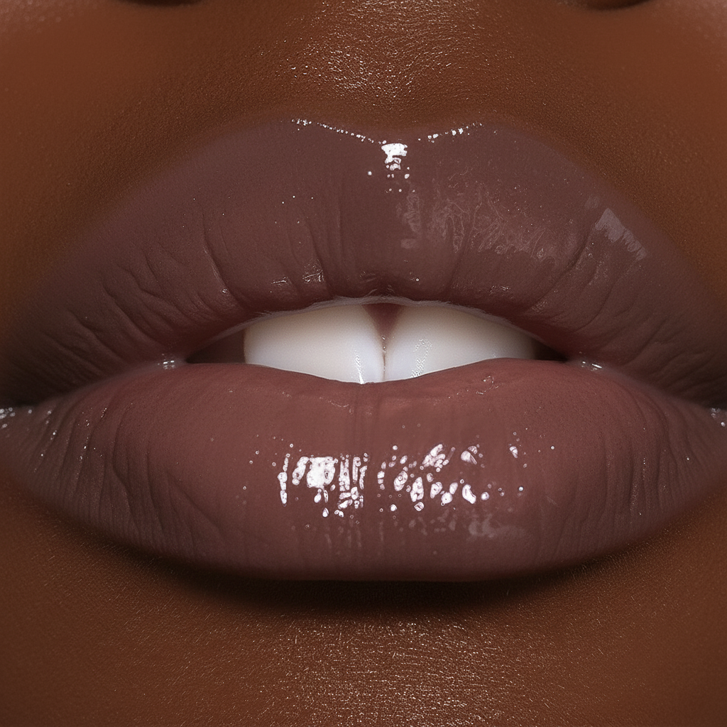 Makeup Scientist Nude Lip Gloss - shade swatch
