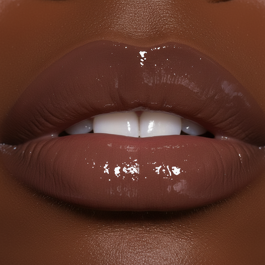 Makeup Scientist Nude Lip Gloss - shade swatch
