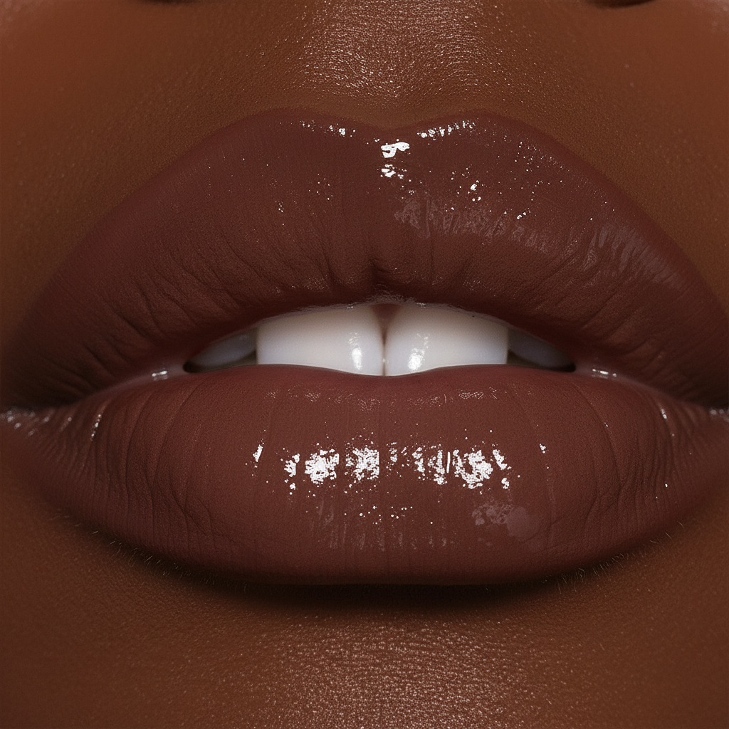 Makeup Scientist Nude Lip Gloss - shade swatch

