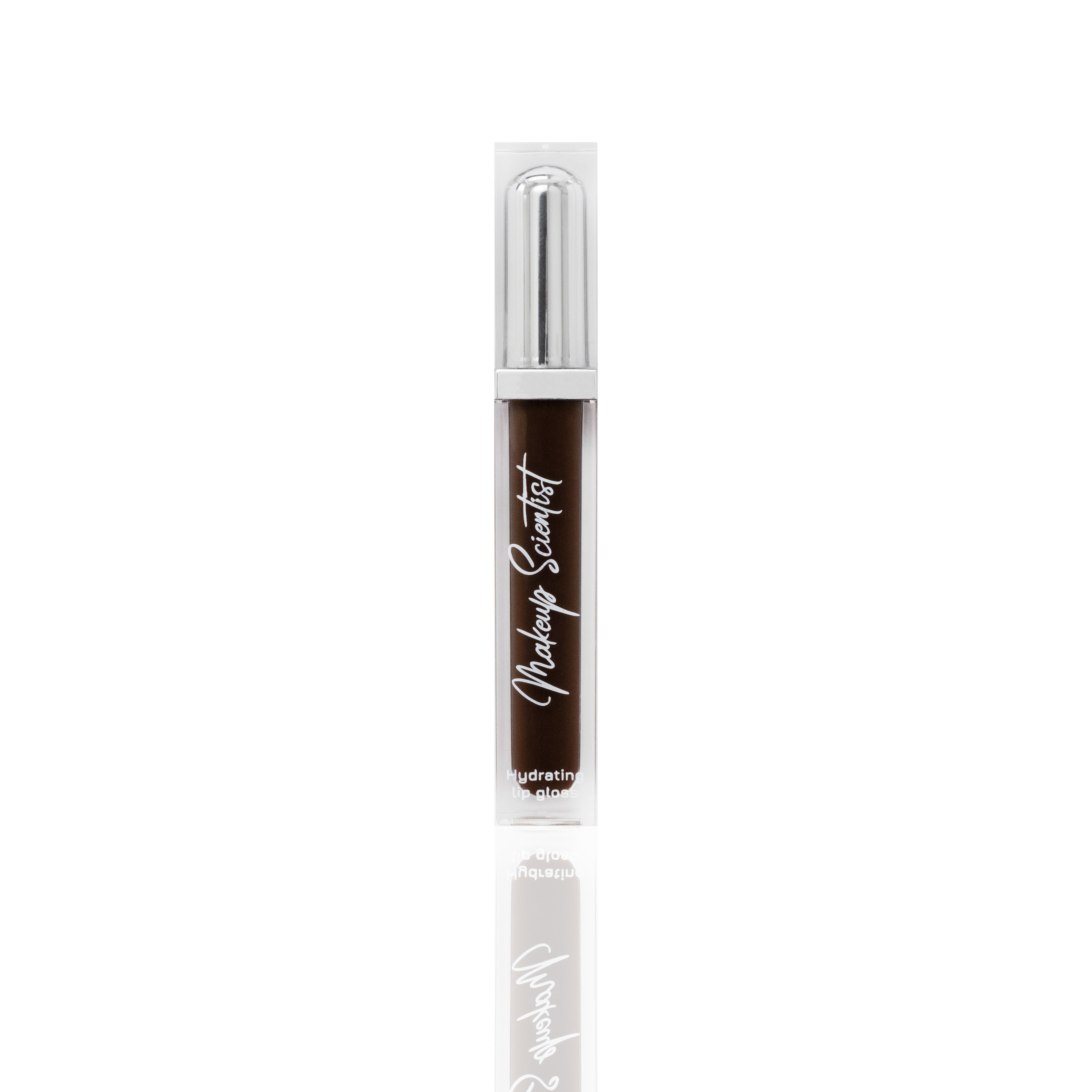 Makeup Scientist Hydrating Lip Gloss shades lineup - nude and pink gloss collection
