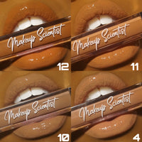 Hydrating nude lip gloss