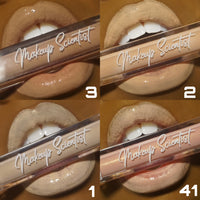 Hydrating nude lip gloss