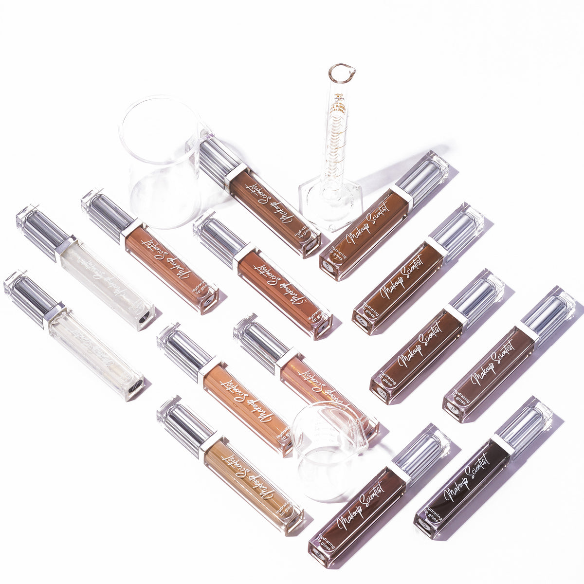 Hydrating nude lip gloss